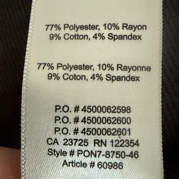 Wilfred Long Sleeve Knit Dress | Dark Grey | Size S - Picture 5 of 5